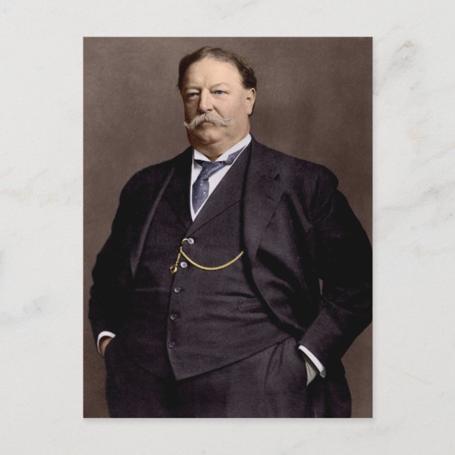 27 William Howard Taft Vykort (Framsida)