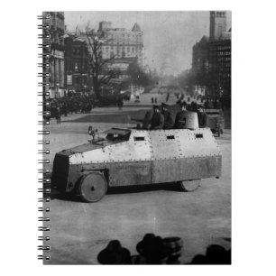 27th Mars 1917: Den armerade fordonskvadronen Anteckningsbok