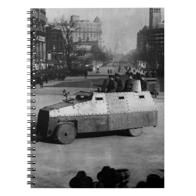 27th Mars 1917:  Den armerade fordonskvadronen Anteckningsbok (Framsidan)