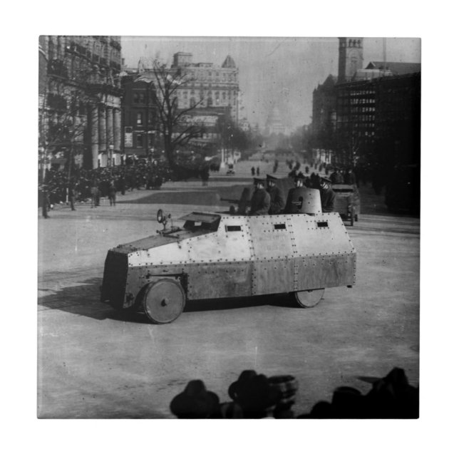 27th Mars 1917:  Den armerade fordonskvadronen Kakelplatta (Framsidan)