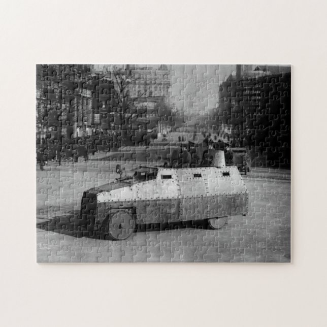 27th Mars 1917:  Den armerade fordonskvadronen Pussel (Horisontell)