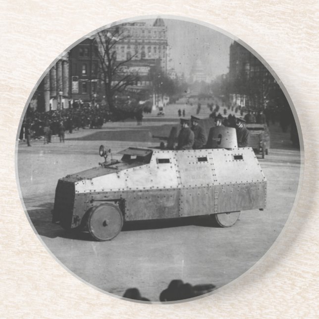 27th Mars 1917:  Den armerade fordonskvadronen Underlägg (Framsidan)