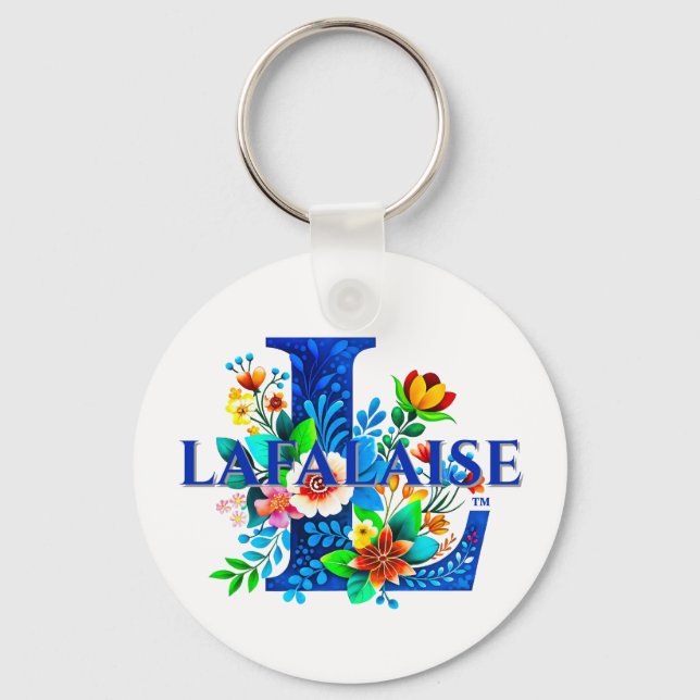 #280701 LAFALAISE L Nyckelring ™ Stil #280701 (Framsida)