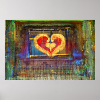 #280, 6.17.2013 hjärta & lister..? poster