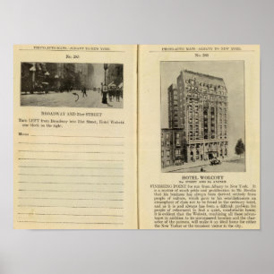 28586 Broadway & 31a St Hotel Wolcott Poster
