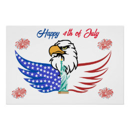 28.18.67 4:e juli Poster Perfect Poster