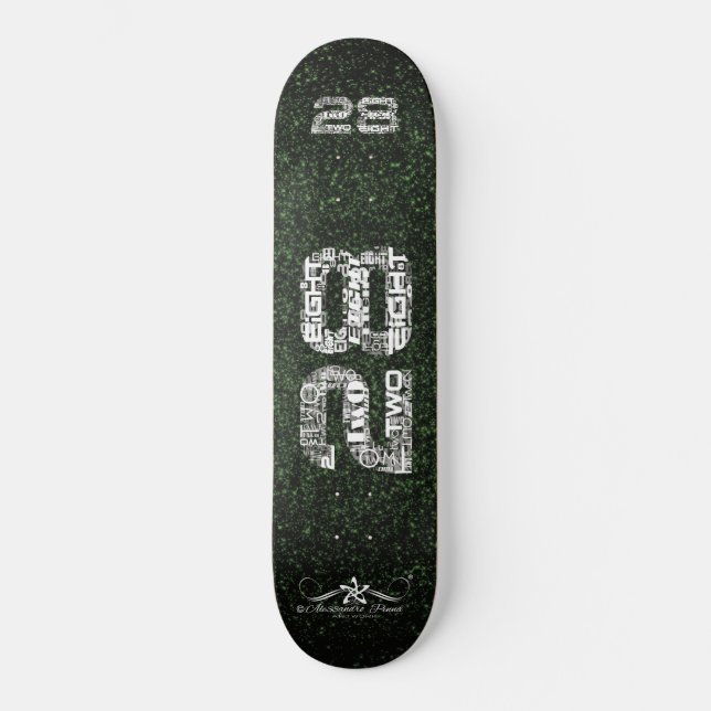 28 28 MINI SKATEBOARD BRÄDA 18,5 CM (Framsida)
