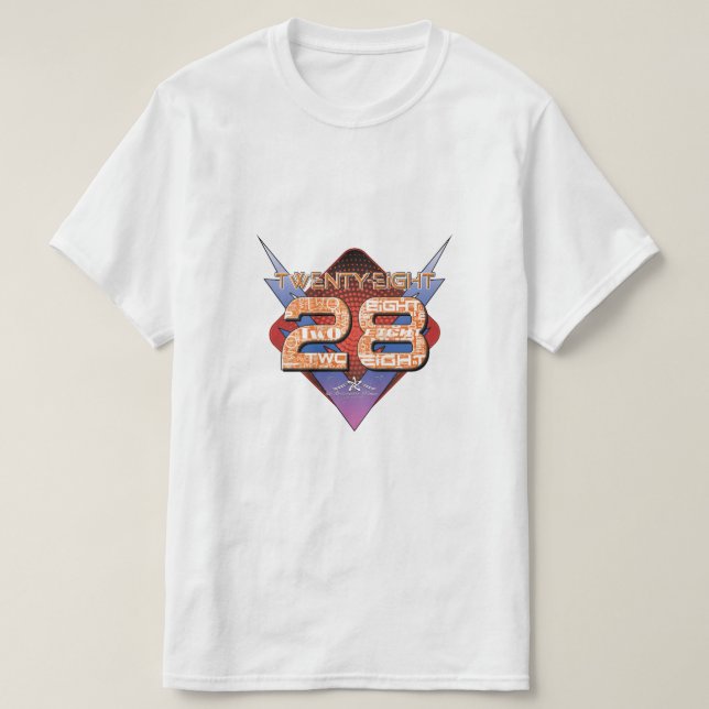 28 28 T SHIRT (Design framsida)