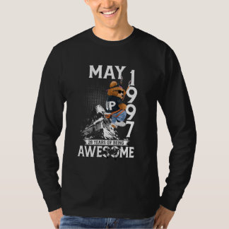 28-års födelsedagsbjörn legender Maj 1997 28 år ga T Shirt