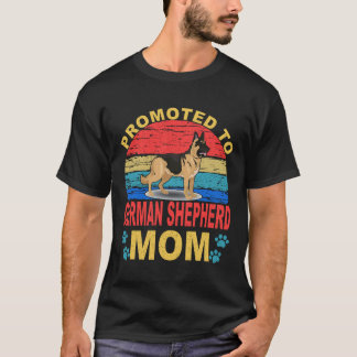 28 Befordrad Till Tysk Shepherd Mamma Tysk Shepher T Shirt