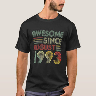 28 Dekoration Fantastisk sedan augusti 1993 28:e T Shirt
