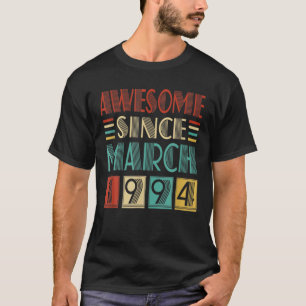 28:e födelsedagen 28 år gammal Fantastisk sedan ma T Shirt