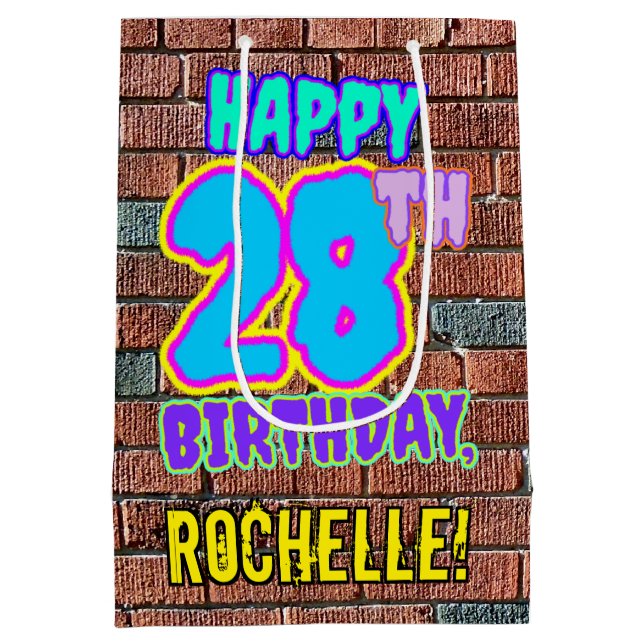 28:e födelsedagen: Roligt, Urban Graffiti Inspired (Baksidan)