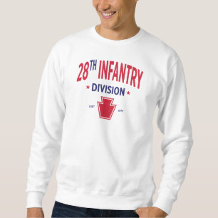 28:e infanteridivisionen - USA:s militära avdelnin Lång Ärmad Tröja