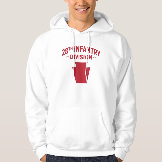 28:e infanteridivisionens märke hoodie (Framsida)