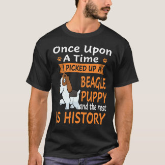 28 en i taget - beagle-valp t shirt