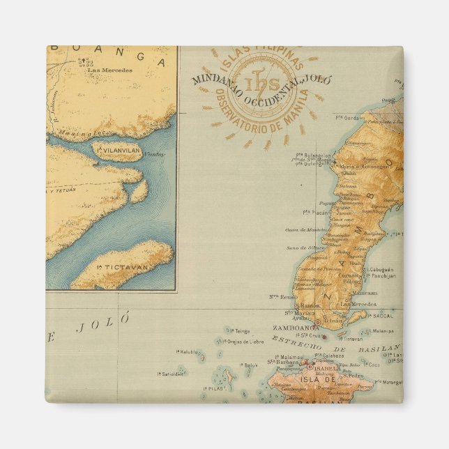 28 i Mindanao Occidental, Jolo Magnet (Framsidan)