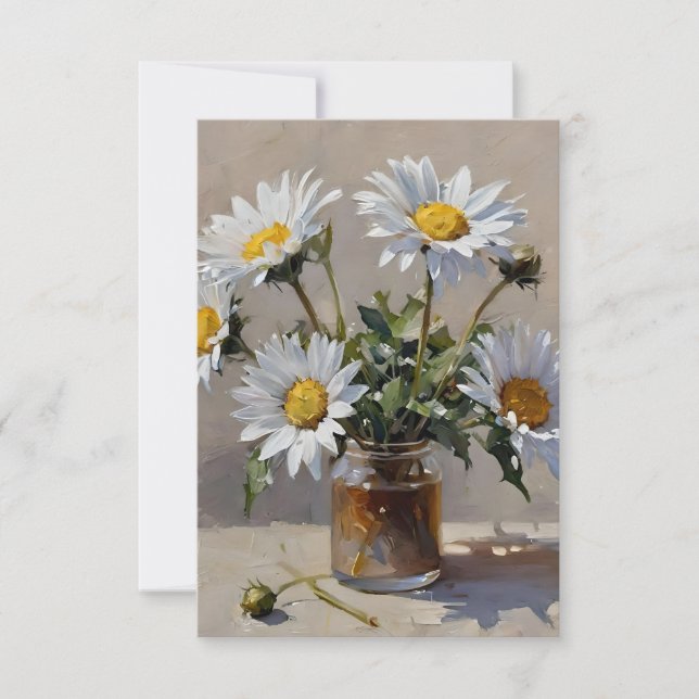 28 januari Nationell Daisy Dag B Kort (Framsida)
