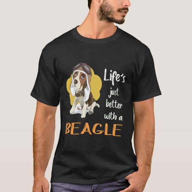 28 Livet bara bättre med ett slag T Shirt (Framsida)