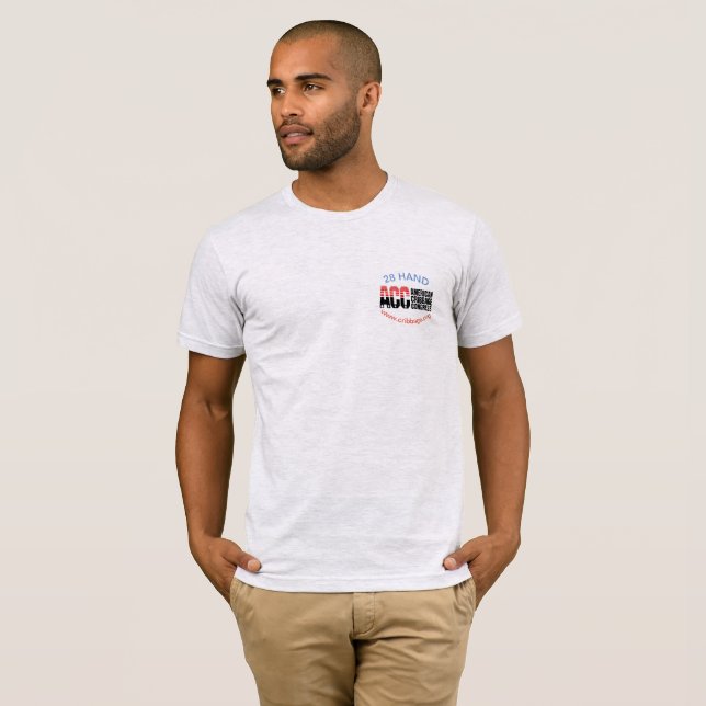 28 RÄCKA SKJORTAN T-SHIRT (Hel framsida)