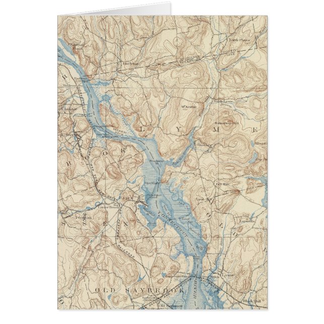 28 Saybrook lakan Hälsningskort (Framsidan)