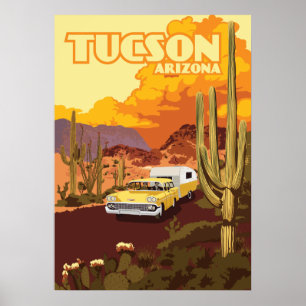 28-tums x20-tums resekampa - Tucson, Arizona Poster