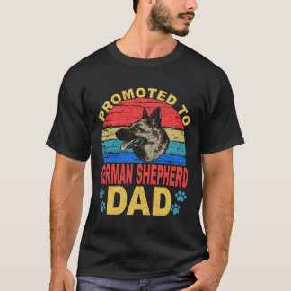 28 Uppflyttad Till Tysk Shepherd Papa Tysk Shepher T Shirt