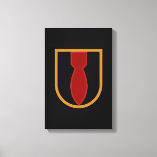 28th Prålig EOD-basker Canvastryck