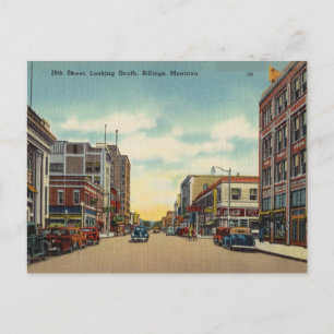 28th Street South, Billings, Montana Vykort