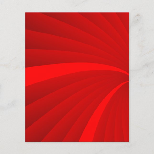 293017 HETT RED DIGITAL SWIRLS tillbaka Flygblad (Framsidan)