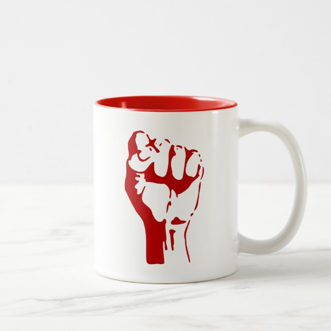 296563 BLOODS BLOOD-aggressionskamp Två-Tonad Mugg (Höger)