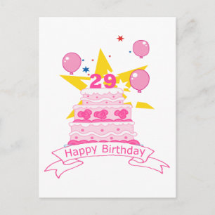 29 Ålderskaka Vykort