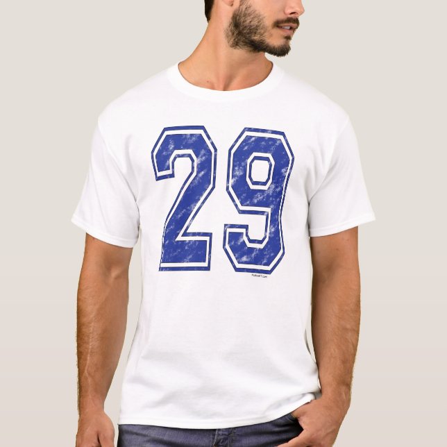 29 anpassningsbar Jersey Tee (Framsida)