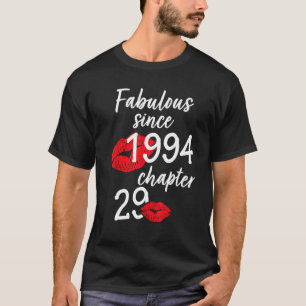 29 år gammal och fasig födelsedag sedan 1994 t shirt