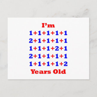 29 år gammal! vykort