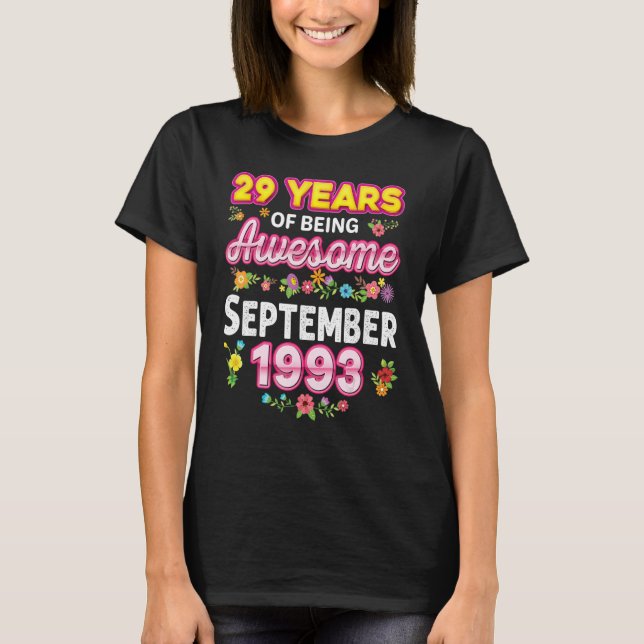 29 års vistelse i Fantastisk sedan september 1993  T Shirt (Framsida)