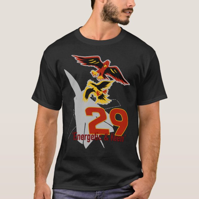 29 CRF-Tornado F3 Luftfartyg i Förenade kungariket T Shirt (Framsida)