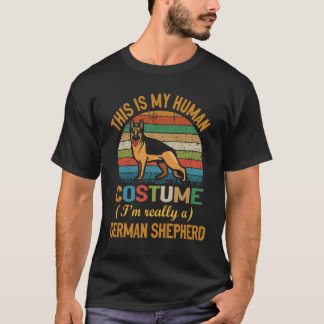 29 Det här är min mänskliga kostym Jag är verklige T Shirt