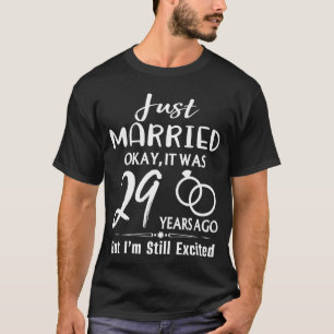 29:e årsdagen för Bröllop, Ny gifta för 29 år T Shirt