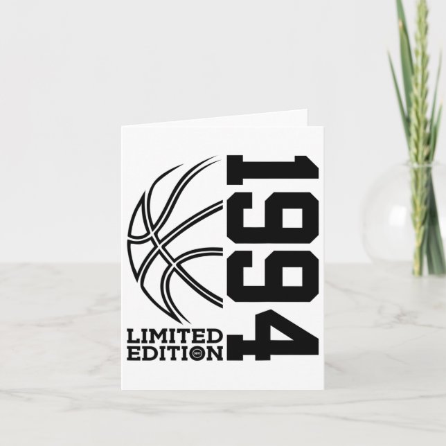 29:e födelsedag Sketll Begränsad utgåva 1994 Kort (Framsida)