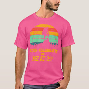 29:e födelsedag som vandrar utomhus 29 år t shirt