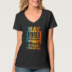 29:e födelsedagen 29 år Fantastisk sedan maj 1993 T Shirt