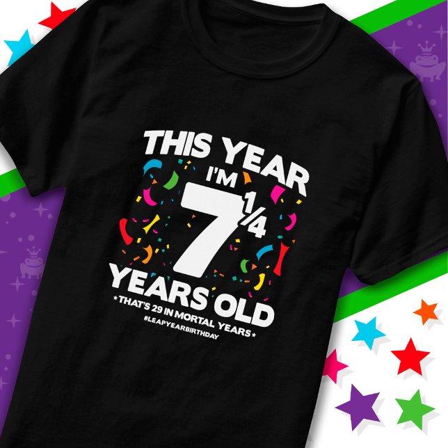 29: e födelsedagen, dödliga år, läpp - dag feb 29: t shirt (Skapare uppladdad)