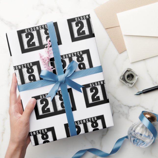 29:e födelsedagsdometer presentpapper (Gifting)