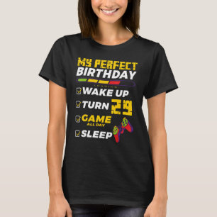 29:e Födelsedagsfestens Perfekt för spelaren 29 år T Shirt