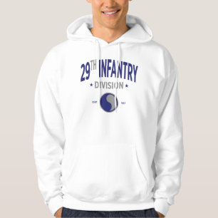 29:e infanteridivisionen "Blue & Grått" Hoodie