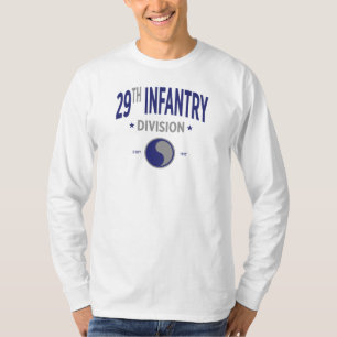 29:e infanteridivisionen USA:s militära Long T Shirt