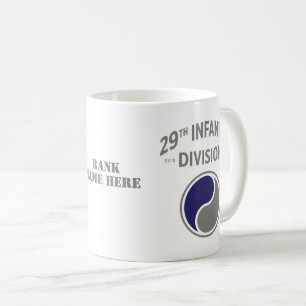 29:e Infanty Division United Stater Military Kaffemugg