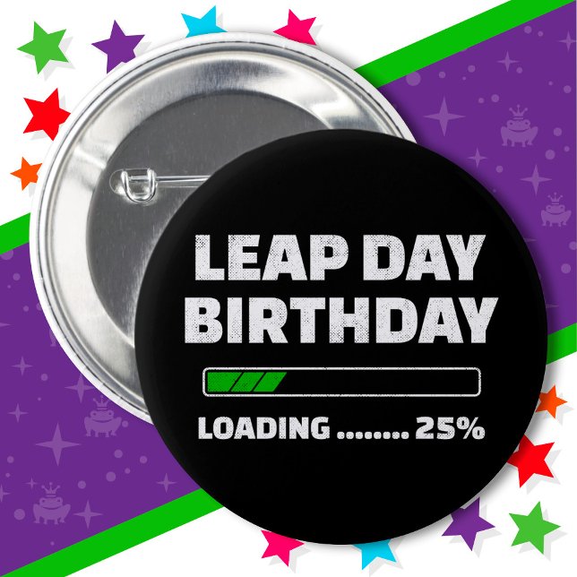 29:e läderåret födelsedag, 25 % läderdag knapp (Skapare uppladdad)