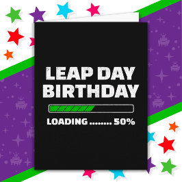 29:e läderåret födelsedag 50 % läderdag kort